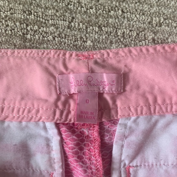 Lilly Pulitzer Cherry Begonia shorts - Picture 3 of 3